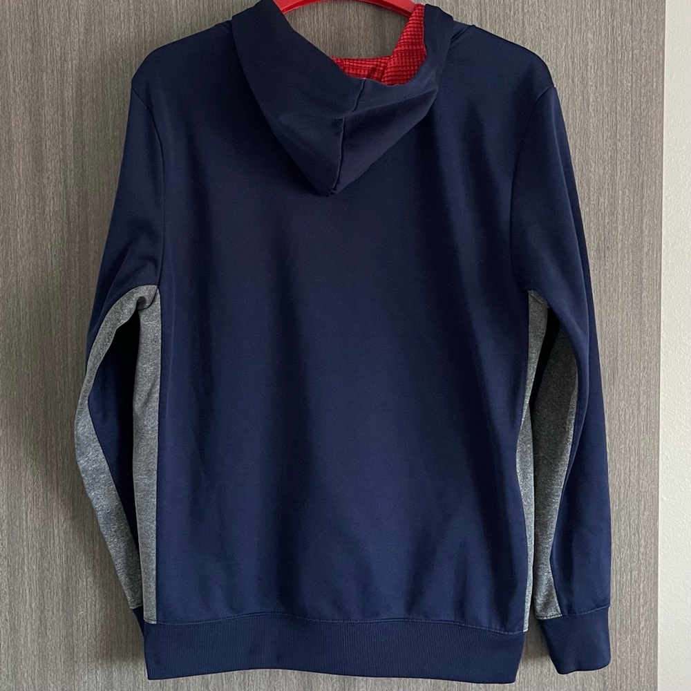 Superman Hoodie - Navy & Red - Size Large - Picture 6 of 14